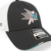 Trucker-Fanatics San Jose Sharks Authentic Pro Draft Podium /White Trucker - Black