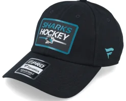 Sale Fanatics San Jose Sharks Authentic Pro Prime Graphic /Aviator Blue Adjustable - Black