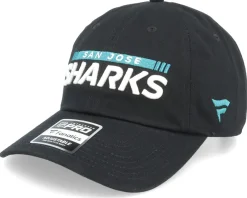 Dad Cap-Fanatics San Jose Sharks Authentic Pro Game&Train Dad Cap - Black