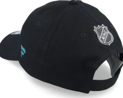 Sale Fanatics San Jose Sharks Authentic Pro Prime Graphic /Aviator Blue Adjustable - Black