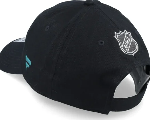 Sale Fanatics San Jose Sharks Authentic Pro Prime Graphic /Aviator Blue Adjustable - Black