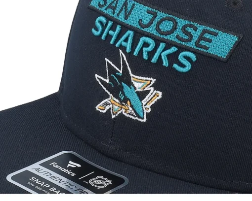 Snapback-Fanatics San Jose Sharks Authentic Pro Rink Prime Snapback - Black