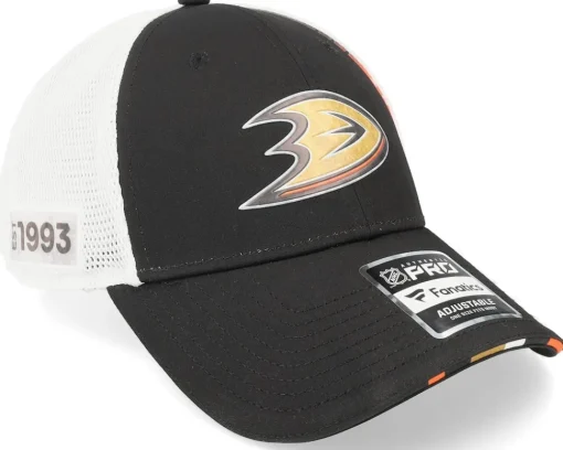 Trucker-Fanatics San Jose Sharks Authentic Pro Draft Podium /White Trucker - Black