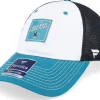 Dad Cap-Fanatics San Jose Sharks Block Party Dad Cap Active Blue/White Trucker -