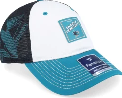 Dad Cap-Fanatics San Jose Sharks Block Party Dad Cap Active Blue/White Trucker -