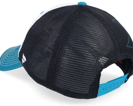 Dad Cap-Fanatics San Jose Sharks Block Party Dad Cap Active Blue/White Trucker -