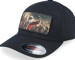 Flexfit-Ho-Ho-Hats Santa Claus All In X-mas Party Black Flexfit -