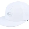 Sale Quiksilver Saturn Cap White Snapback -