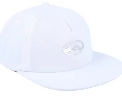 Sale Quiksilver Saturn Cap White Snapback -