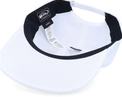 Sale Quiksilver Saturn Cap White Snapback -