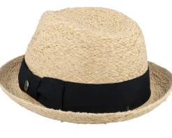 Best Jaxon & James Saybrook Raffia Hat Natural Trilby -