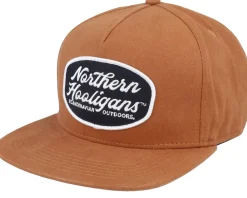 Snapback-Northern Hooligans Scandinavian Outdoors Cap Brownish Snapback -