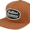 Clearance Northern Hooligans Scandinavian Outdoors Cap Brown Snapback -