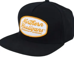 Snapback-Northern Hooligans Scandinavian Outdoors Cap Black Snapback -