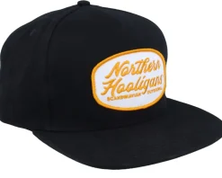Snapback-Northern Hooligans Scandinavian Outdoors Cap Black Snapback -