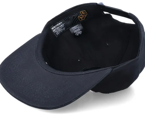 Snapback-Northern Hooligans Scandinavian Unstructured Black Snapback -
