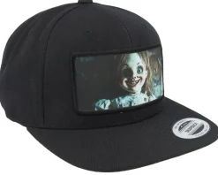Snapback-Scenes Scary Doll Black Snapback -