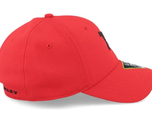Outlet Oakley Scatter Skull Ff Hat Red Line Flexfit -