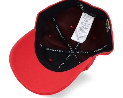 Outlet Oakley Scatter Skull Ff Hat Red Line Flexfit -