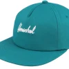 Clearance Herschel Scout Embroidery Harbour Blue/Blanc De Blanc Snapback -