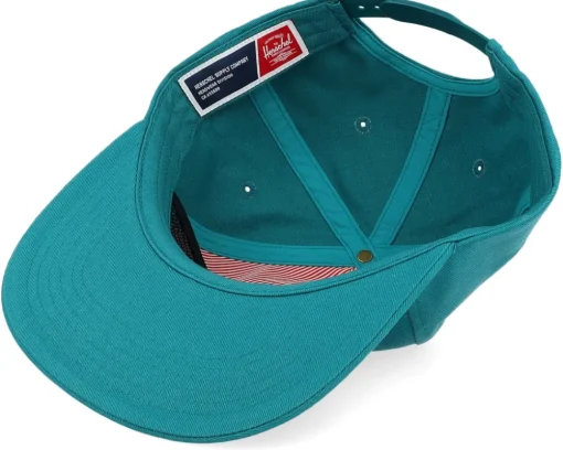 Clearance Herschel Scout Embroidery Harbour Blue/Blanc De Blanc Snapback -