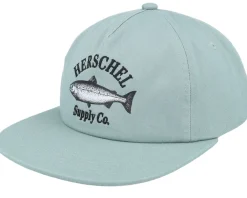Snapback-Herschel Scout Fishing Cap Iceberg Green Snapback -