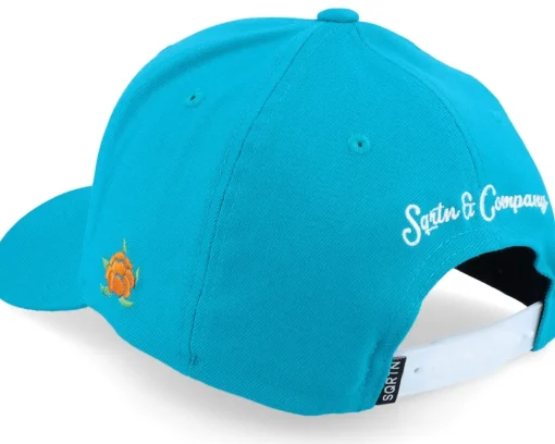 New SQRTN Script 120 Cap Tropical Blue Adjustable -