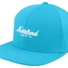 Best SQRTN Script Cap Tropical Blue Snapback -