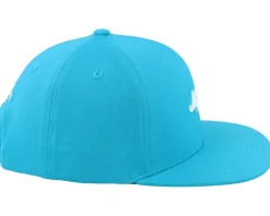 Best SQRTN Script Cap Tropical Blue Snapback -