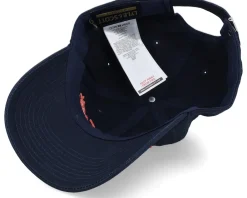 Dad Cap-Lyle & Scott Script Embroidery Baseball Cap Dark Navy Dad Cap - Black