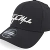 Golf-Taylor Made Script Seeker Hat Black Adjustable -