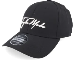 Golf-Taylor Made Script Seeker Hat Black Adjustable -