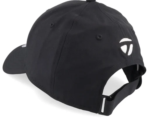Golf-Taylor Made Script Seeker Hat Black Adjustable -