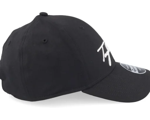 Golf-Taylor Made Script Seeker Hat Black Adjustable -