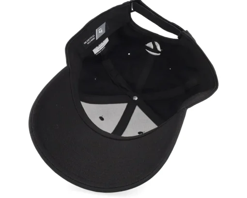Golf-Taylor Made Script Seeker Hat Black Adjustable -
