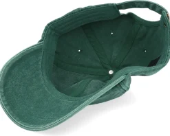 Dad Cap-Iconic Sea Horse Vintage Washed Bottle Green Dad Cap -