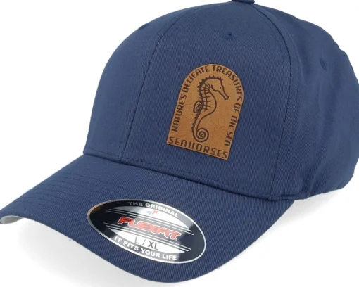 Flexfit-Iconic Sea Horse Wooly Combed Olive Flexfit - Green
