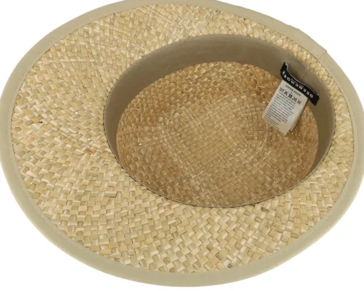 Straw Hat-Seeberger Seagrass Visor Natural Straw Hat -