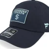 Dad Cap-Fanatics Seattle Kraken Authentic Pro Rink Prime Navy Dad Cap - Blue