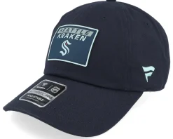Dad Cap-Fanatics Seattle Kraken Authentic Pro Rink Prime Navy Dad Cap - Blue