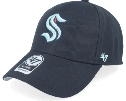 Outlet 47 Brand Seattle Kraken NHL MVP Navy Adjustable -