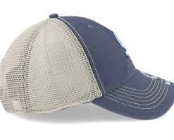 Trucker-47 Brand Seattle Kraken NHL Trawler Clean Up Vintage Navy Trucker -