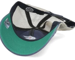 Trucker-47 Brand Seattle Kraken NHL Trawler Clean Up Vintage Navy Trucker -