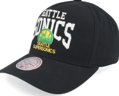 Adjustable-Mitchell & Ness Seattle Supersonics Big Time Pro A-frame Adjustable - Black