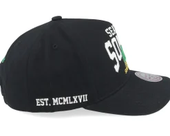 Adjustable-Mitchell & Ness Seattle Supersonics Big Time Pro A-frame Adjustable - Black
