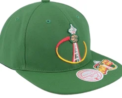 Snapback-Mitchell & Ness Seattle Supersonics Dead Remix Deadstock Snapback - Green