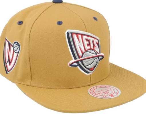 Sale Mitchell & Ness Seattle Supersonics Sand And Sky Tan Fitted - Beige
