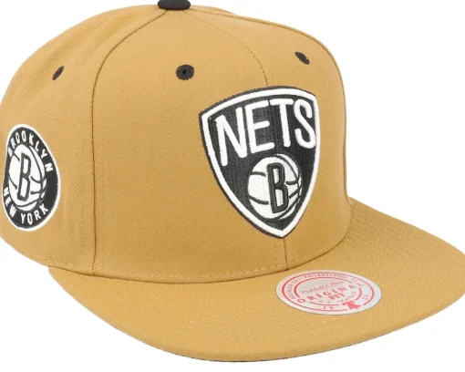 Sale Mitchell & Ness Seattle Supersonics Sand And Sky Tan Fitted - Beige