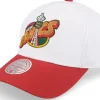 Adjustable-Mitchell & Ness Seattle Supersonics Team 2 Tone 2.0 Pro /Red Adjustable - White