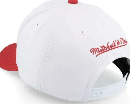 Adjustable-Mitchell & Ness Seattle Supersonics Team 2 Tone 2.0 Pro /Red Adjustable - White
